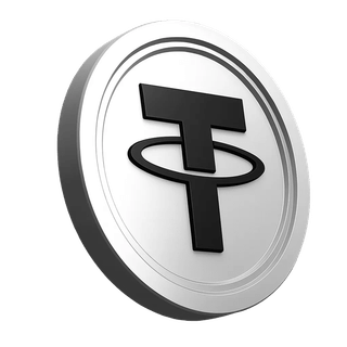 Coin element for Tether USDT in the trading community trust section